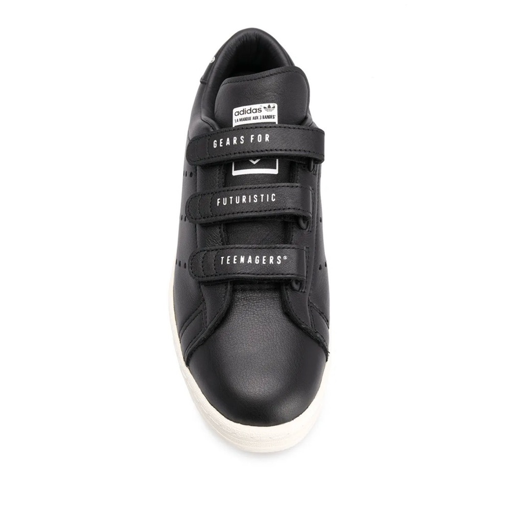 Human Made x Adidas UNOFCL Consortium Leather sneakers 'Core Black' FZ1712 M4/W6 - Picture 2 of 11